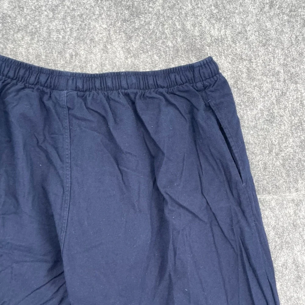 Polo Ralph Lauren Pants Mens XL Blue Knit Pajama Lounge Drawstring Pony Logo